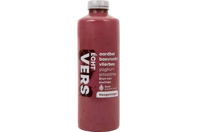 Smoothie yoghurt aardbei 1ltr